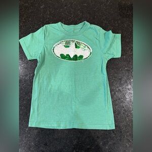 Batman green flip shirt - S